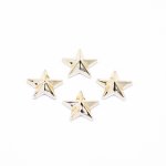 デコパーツ アクリルパーツ 星型 ゴールド 4×14mm【100ヶ】