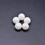 アクリルチャーム 丸型 ＡＢカラー 16×20mm【50ヶ】
