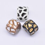 アクリルビーズ アンティーク調 不規則型 12×16mm【500g】