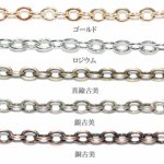 ツブシ小判チェーン 2mm