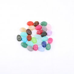 アクリルビーズ 雫 カラーミックス 13×18mm【500g/约310ヶ】