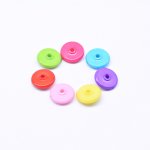 アクリルビーズ 丸型 カラーミックス 4×12mm 【500g（約1923ヶ）】
