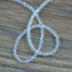 ボタンカットグラスビーズ 11クリスタル 3x2mm(1連/39cm)