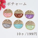 エポチャーム 二色丸 穴あり 凸凹あり【10ヶ】