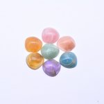 アクリルパーツ 不規則丸型 デコパーツ9×26mm 全7色【100ヶ】