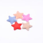 ヘアゴムパーツ 星型 【20ヶ(約29g】