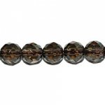 スモーキークォーツ ラウンドカット 8mm （35cm)