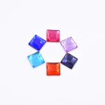 アクリルラインストーン 四角形 8x8mm【50ヶ(約7.5g)】