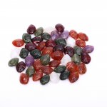 アクリルビーズ ジュジュベ カラーミックス 19×24mm【500g/约170ヶ】