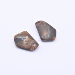 アクリルビーズ 不規則 ブラウン18×25mm【50ヶ】