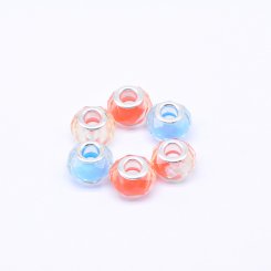 ロンデルアクリルビーズ 丸型カット MIX 9×13mm【20ヶ】