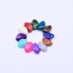 アクリルビーズ 菱形 13×17mm【100ヶ】