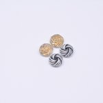 アクリルビーズ アンティーク調 ツイスト ラウンド 14mm 【500g】