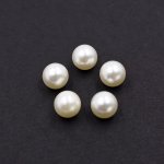 片穴パール 円形 10mm ベージュ【500g(約980ヶ)】