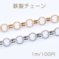 鉄製チェーン ベルサーチェーン 10mm【1m】