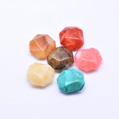 アクリルビーズ 不規則 32×35mm【100ヶ】