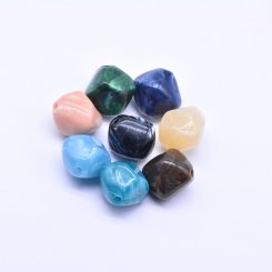アクリルビーズ 菱形 18×19mm【100ヶ】