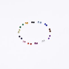 アクリルラインストーン ダイヤモンド 2.5x2.5mm【50ヶ(約1g)】