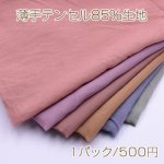 薄手テンセル85％生地 半透明 ナイロン15％ ※単品2点までメール便可能