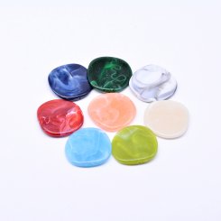 アクリルビーズ 丸型 35×36mm【100ヶ】