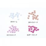ネイルパーツ ガラスストーン 2.5mm No.19-22【約1440ヶ】