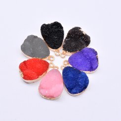【20ヶ】樹脂チャーム シェルパウダー封入 不規則 1カン 18×26mm