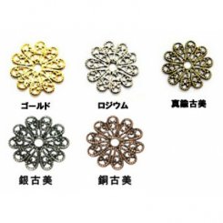 透かしパーツ 丸3