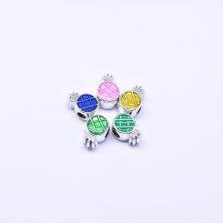 アクリルビーズ エポ付き パイナップル 10×15mm【50ヶ】