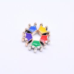 アクリルビーズ エポ付き 王冠 13×17mm【50ヶ】