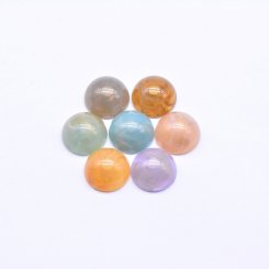 アクリルパーツ 長方形カットフレーム 1穴 6×12mm 全4色 【100ヶ】