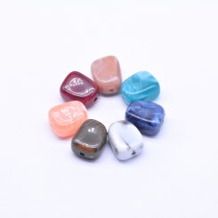 アクリルビーズ 台形型 11×14mm【100ヶ】