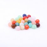 アクリルビーズ 丸型カット カラーミックス 14mm【500g/约330ヶ】