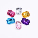 アクリルラインストーン 長方形 13x18mm【50ヶ(約39g)】