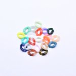 アクリルチェーンパーツ アクリルチェーンパーツ 10×13mm 【100ヶ】