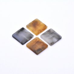 アクリルビーズ 正方形 10×17mm【100ヶ】