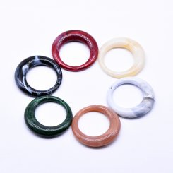 アクリルパーツ プレート 抜き正円 1穴 9×51mm【100ヶ】