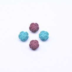 アクリルビーズ 花型 10×10mm【500g（約1100ヶ）】