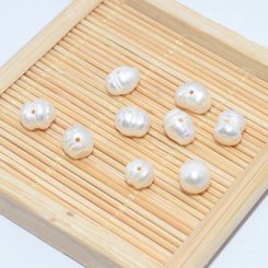 淡水パールビース 不規則No.8 天然素材【10ヶ】