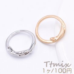 ファッションリング 指輪 結び目 幅約1.7mm【1ヶ】