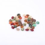 アクリルビーズ オーバル カラーミックス 11×13mm【500g/约900ヶ】