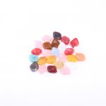 アクリルビーズ 菱形 カラーミックス 17×20mm【500g/约310ヶ】