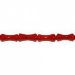 レッドサンゴ 竹　9x4mm(35cm)