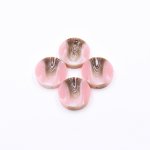 樹脂ビーズ 円形 30x8mm ピンク【50ヶ(約334g)】
