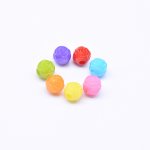 アクリルビーズ 花型 カラーミックス 8×8mm 【500g（約1612ヶ）】