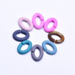 アクリルチェーンパーツ ツイスト11×16mm【50ヶ】
