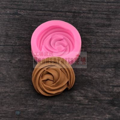 シリコンモールド チョコレート キャンディ 石鹸 焼き型 ピンク 52x13mm【5ヶ】