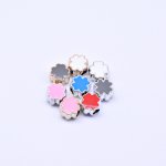 アクリルビーズ エポ付き クローバー 9×12mm【50ヶ】