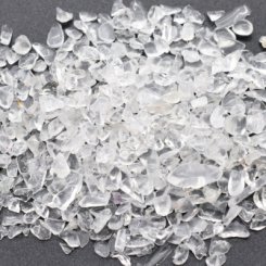 天然石さざれチップ 穴なしさざれチップ クリスタルクォーツ 5-7mm(50g)