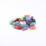 アクリルビーズ 不規則柱形 カラーミックス 10×25mm【500g/约240ヶ】