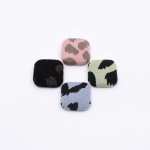 包みボタン 四角形 デコパーツ 布地 18x18mm【20ヶ（約16g）】